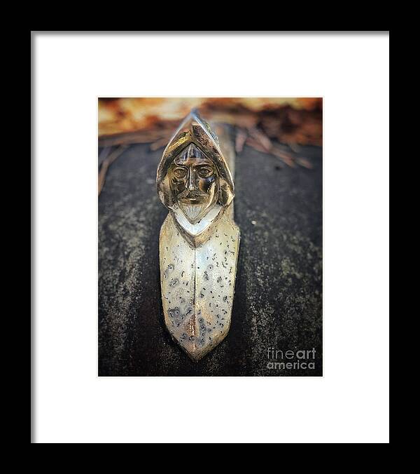 Desoto Framed Print featuring the photograph Conquistador Hood Ornament by Terry Rowe