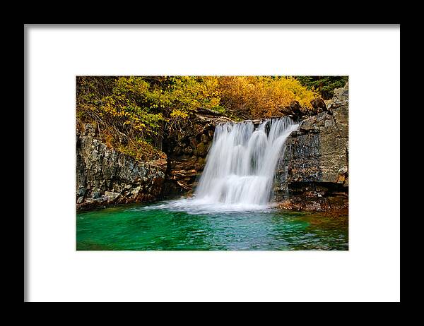 Water Framed Print featuring the photograph Contemplation by Elin Skov Vaeth