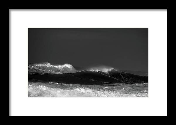 Beach Framed Print featuring the photograph Continuing Onslaught by Larry Goss