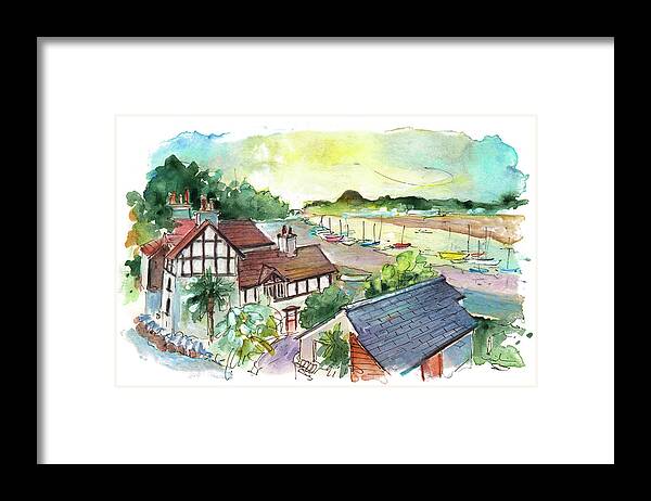 Travel Framed Print featuring the painting Conway 10 by Miki De Goodaboom