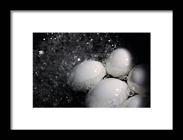 Eggs Framed Print featuring the photograph Cooking 101 by John Glass