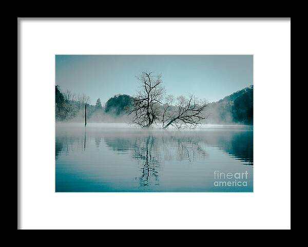 Lake Framed Print featuring the photograph Cool Waters by Douglas Stucky