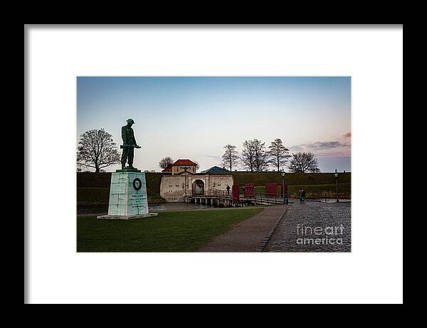 Kastellet Framed Print featuring the photograph Copenhagen war memorial by Sophie McAulay