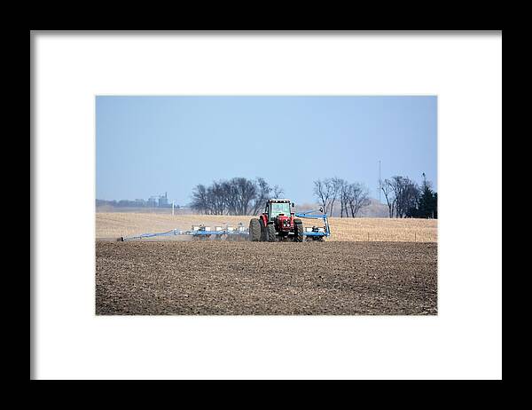 Farm Framed Print featuring the photograph Corn Planting by Bonfire Photography