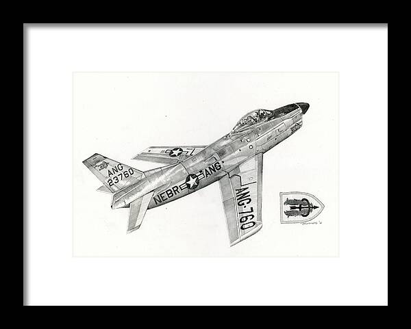 Sabre Dog Framed Print featuring the drawing Corndog by Mark Jennings