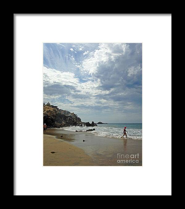 Corona Del Mar Framed Print featuring the photograph Corona del Mar 3 by Cheryl Del Toro