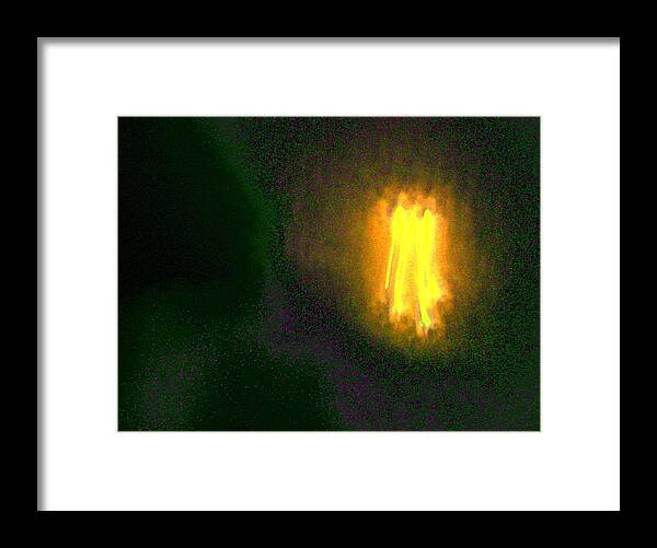 Abstract Framed Print featuring the photograph Cosmic Angels Choir by Lessandra Grimley