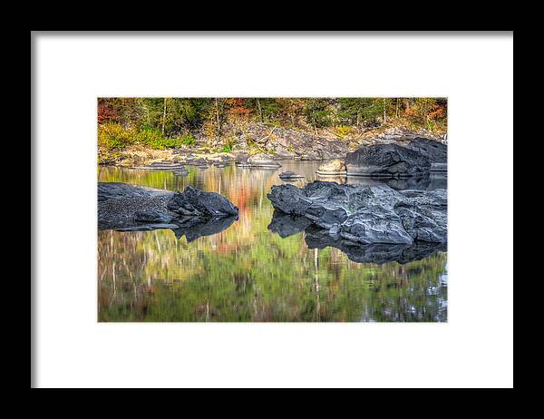 Cossatot River Framed Print featuring the photograph Cossatot River Reflections by James Barber