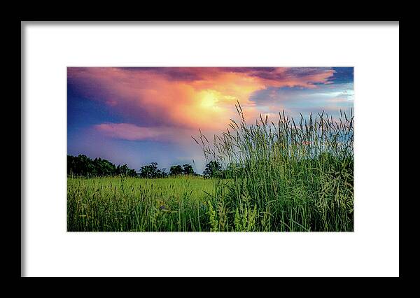  Framed Print featuring the photograph Country Colors by Kendall McKernon