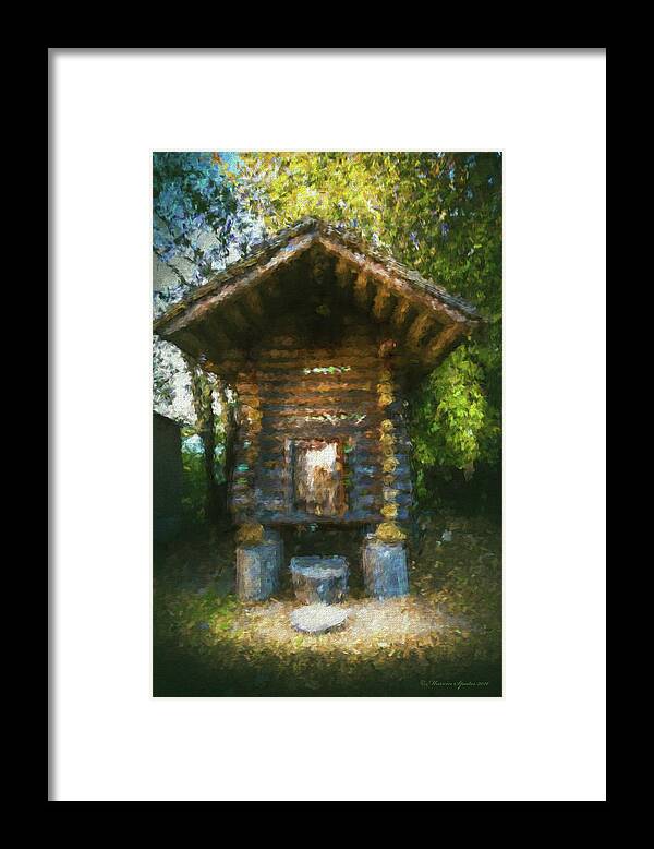 Landscape Framed Print featuring the photograph Country Storage Bin by Marvin Spates