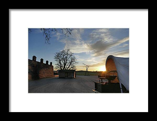 Cove Fort Framed Print featuring the photograph Cove Fort Sunset by JustJeffAz Photography