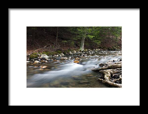 Water Framed Print featuring the photograph Coxing Kill in February #1 by Jeff Severson