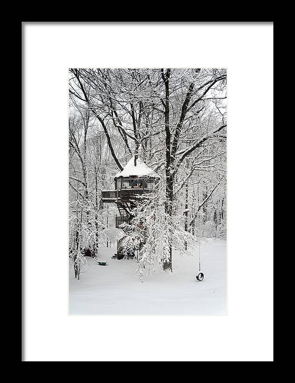 Treehouse Framed Print featuring the photograph Crystal Palace by John Napoli