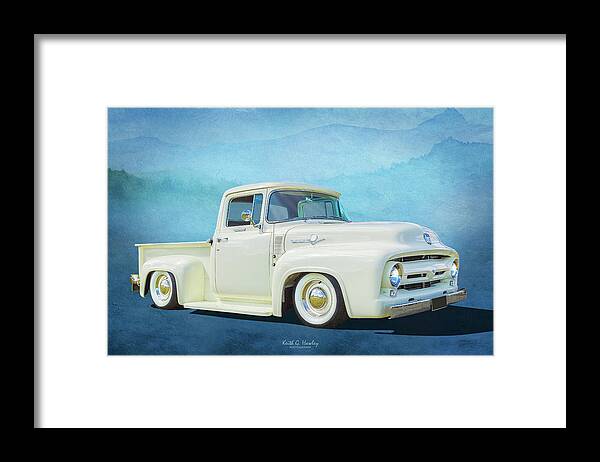 Pickup Framed Print featuring the photograph Creamy 56 by Keith Hawley