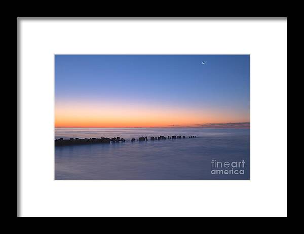 Folly Beach Framed Print featuring the photograph Crescent Sunrise by Richard Sandford