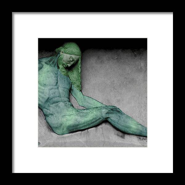 Cristo Framed Print featuring the photograph Cristo verde by Emme Pons