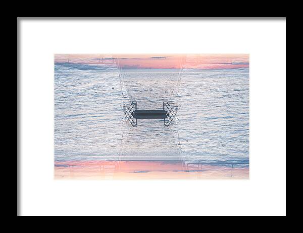 Abstract Framed Print featuring the photograph Crossover by Marcus Karlsson Sall
