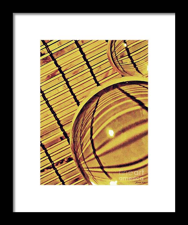 Crystal Framed Print featuring the photograph Crystal Ball Project 100 by Sarah Loft