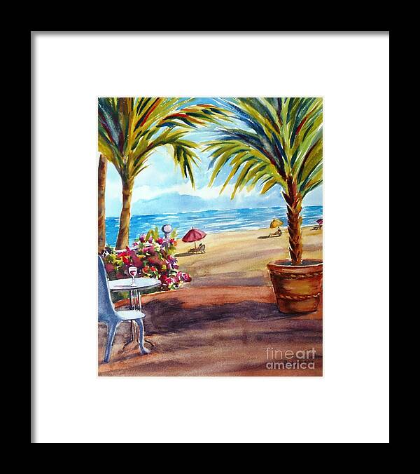 Cuba Framed Print featuring the painting Cuban Holiday by Petra Burgmann