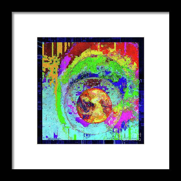Abstract Art Framed Print featuring the mixed media Cultural Literacy for Lovers and Dreamers Number 2 by Aberjhani