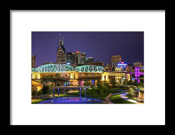 2014 Framed Print featuring the photograph Cumberland Park Reflections by Kenneth Everett