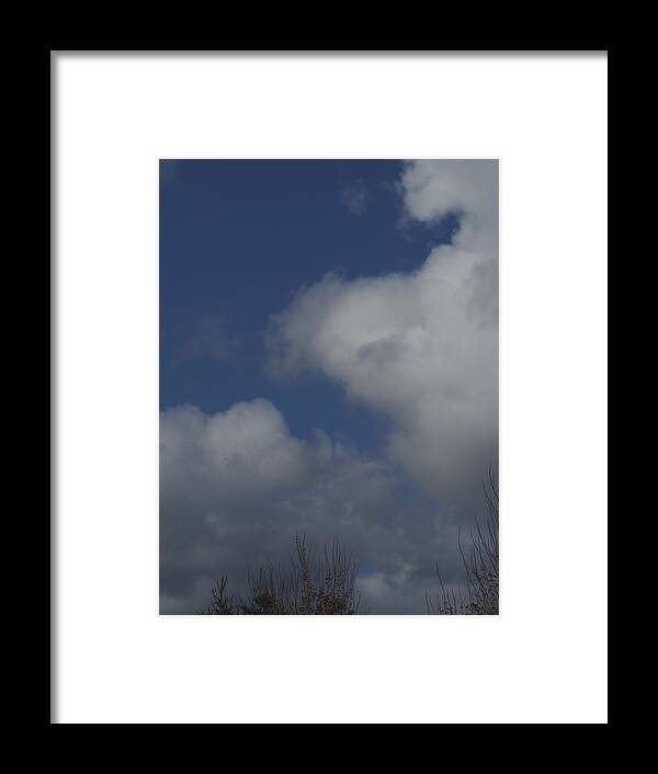 Clouds Framed Print featuring the photograph Cumulus 3 by Richard Thomas