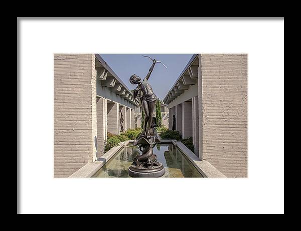 2017 Framed Print featuring the photograph Cupid by Darrell Foster