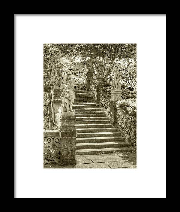  Framed Print featuring the photograph Cupids Stairway by Michael Kirk