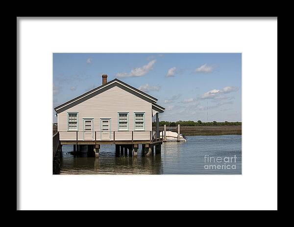 New Framed Print featuring the photograph New Quarter Master House on Sullivan's Island South Carolina by Dale Powell