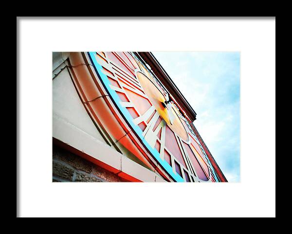 D&f Framed Print featuring the photograph D and F Clock Tower Denver by Marilyn Hunt