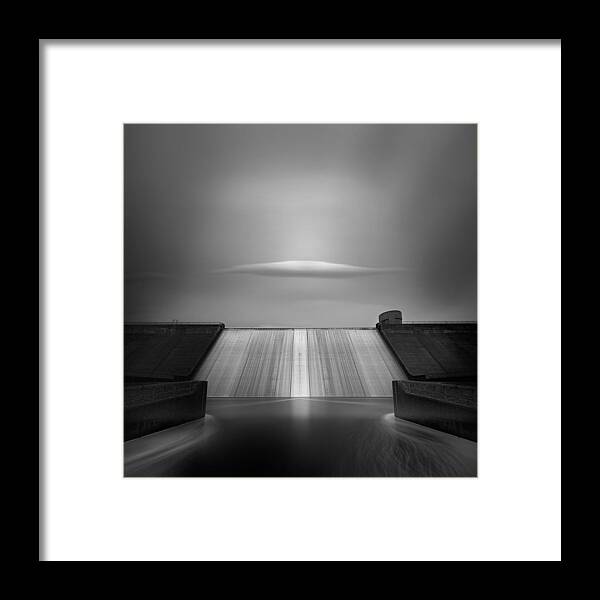 Dam Framed Print featuring the photograph Dam Cloud by Andy Lee