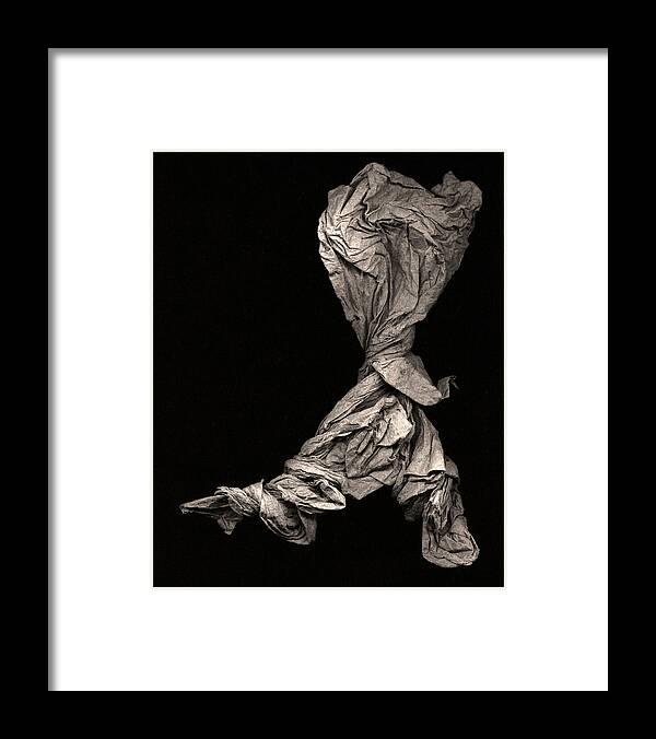 Origami Framed Print featuring the photograph Dancer Two by Peter Cutler