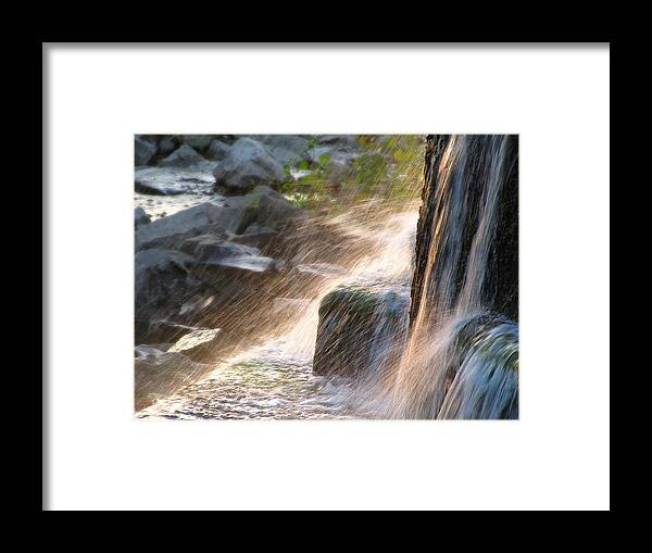 Hovind Framed Print featuring the photograph Dancing on Glass by Scott Hovind
