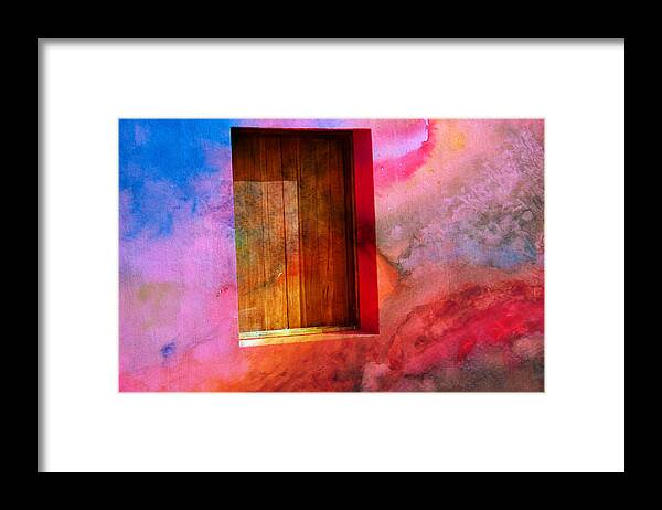 Windows Framed Print featuring the photograph Daubed by Ricardo Dominguez