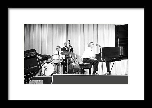 Jazz Framed Print featuring the photograph Dave Brubeck Quartet 1967 by Jan W Faul