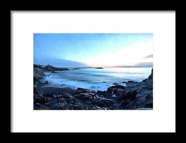 #jefffolger Framed Print featuring the photograph Dawn arrives at Castle Rock by Jeff Folger