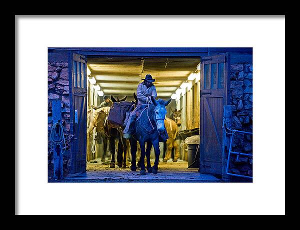 Dawn Departure Framed Print featuring the photograph Dawn departure by Tom Brownold