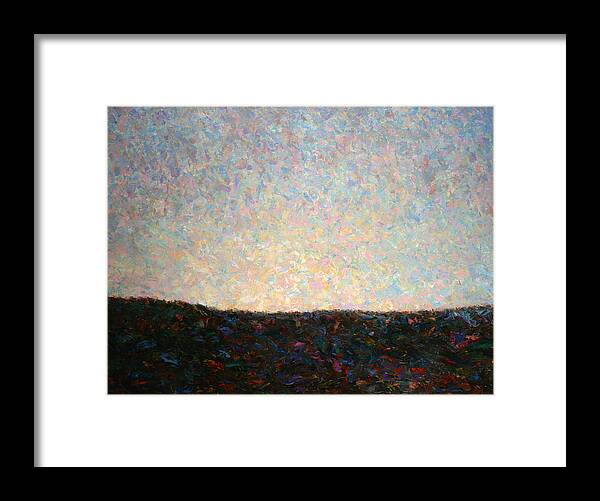 Dawn Framed Print featuring the painting Dawn by James W Johnson