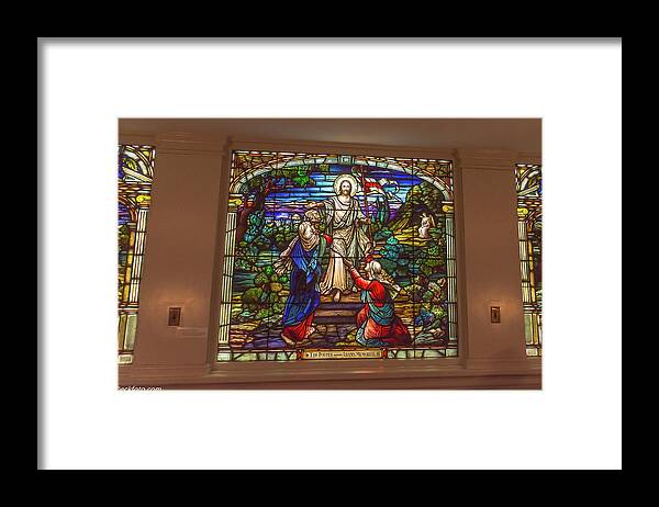 The Porter - Adams Memorial Framed Print featuring the photograph 9- The Porter -Adams Memorial at the Park Street Church in Boston, MA on August 19, 2016 by Jean-Louis Eck