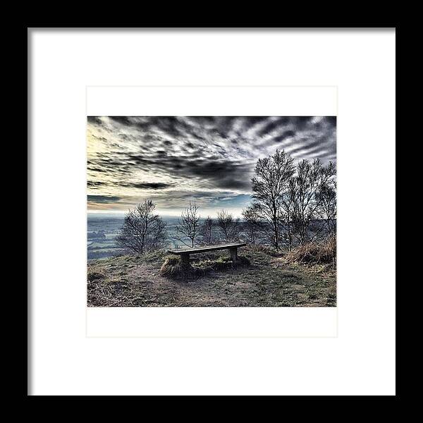Outdooradventure Framed Print featuring the photograph Day 1 Of My 120 Mile #walkingchallenge by Rebecca Bromwich