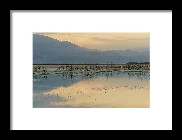 Lake Framed Print featuring the photograph Day Break by Uri Baruch