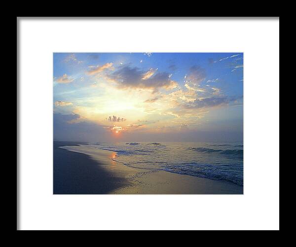 Daybreak Framed Print featuring the photograph Daybreak by Newwwman