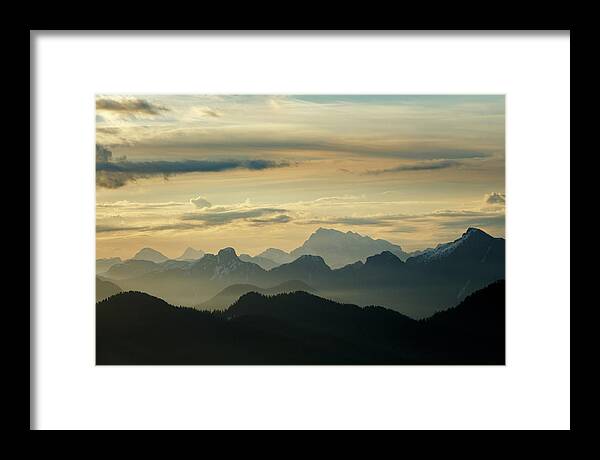 Canada Framed Print featuring the photograph View From Mount Seymour by Rick Deacon