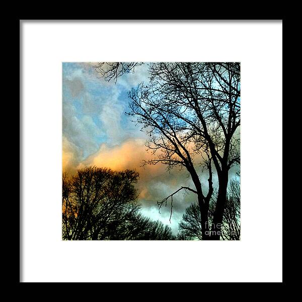 Skyscape Framed Print featuring the photograph Daydream by Brianna Kelly