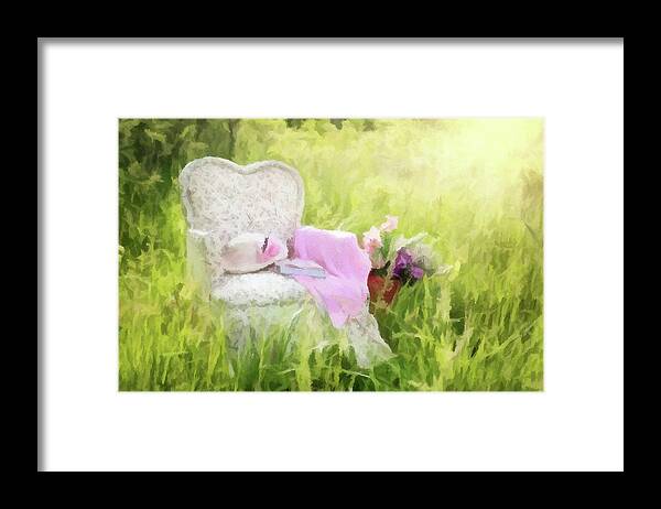Daydreaming Framed Print featuring the photograph Daydreaming by David Dehner