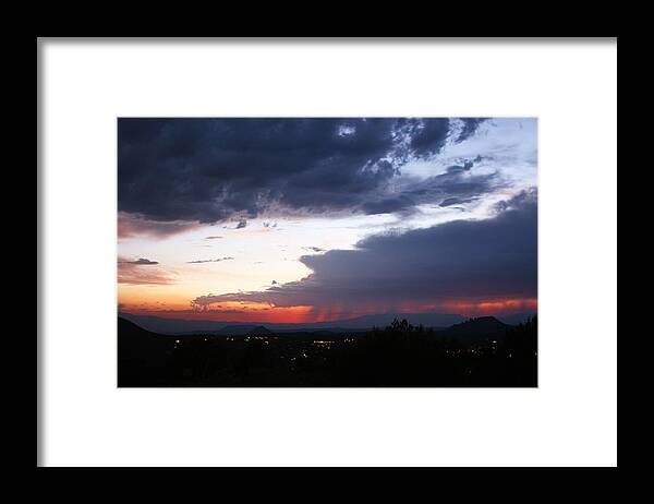Sunset Framed Print featuring the photograph Day's End by Gary Kaylor