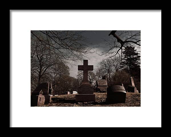Grave Framed Print featuring the photograph Death to Dawn by J C