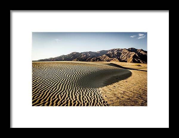 America Framed Print featuring the photograph Death Valley by Francesco Riccardo Iacomino