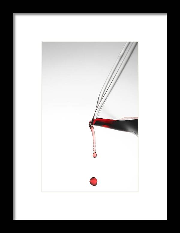 Wine Framed Print featuring the photograph Decanter by Frank Tschakert