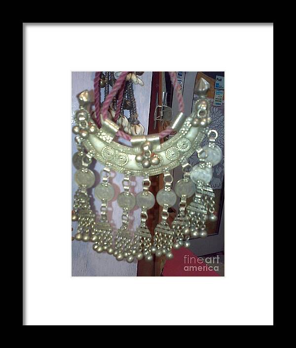 Old Coins Framed Print featuring the jewelry Decoration Piece by Dinesh Rathi